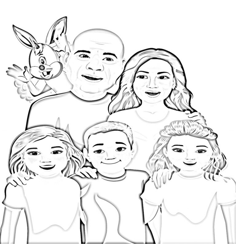לוליפ סיפורים לילדים - דף צביעה